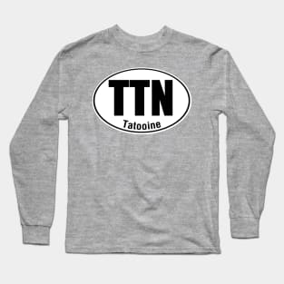 Tatooine Travel Sticker Long Sleeve T-Shirt